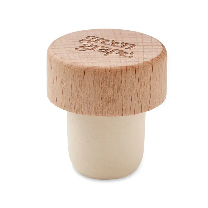 Beech wood bottle stopper - MO2457 (MOCN#40)